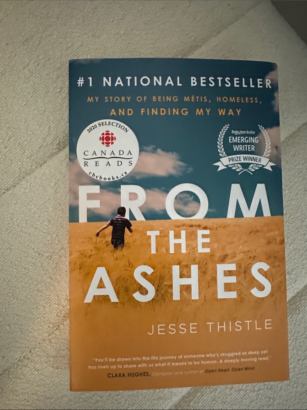 From the Ashes — Jesse Thistle (Blue & Golden Cover)
